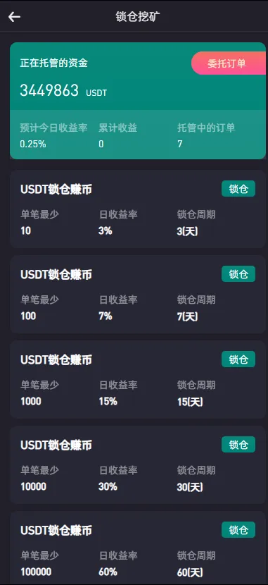 图片[11]-【绿色版8国语言】区块链交易所+nft交易+锁仓挖矿+币币期权交易-388源码网