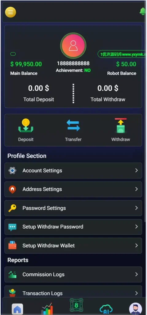图片[2]-【海外交易所】区块链AI挖矿系统源码
