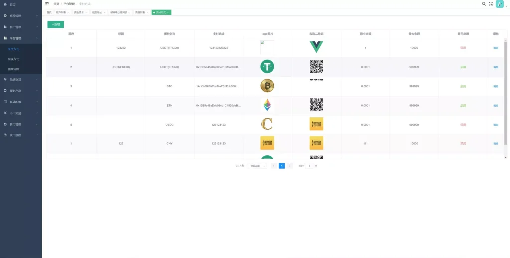 图片[14]-【全新多语言交易所】期权币币交易+质押挖矿+新币申购+区块链交易所