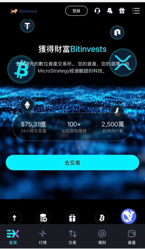 Bitinvests多语言交易所源码/外汇+美股+期货+交割合约+期权交易+现货交易+C2C+平台币+Ai投资理财+Defi借贷/前端vue纯源码+后端PHP-388源码网